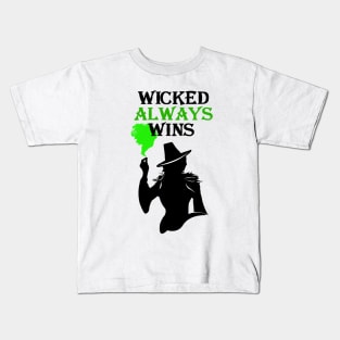 OUAT T-Shirt. Wicked Always Wins. Kids T-Shirt